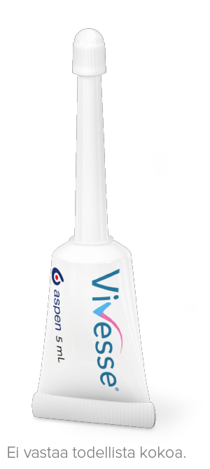 Vivesse emätinvoide - Hoitaa bakteerivaginoosin ja emättimen hiivatulehduksen oireita.