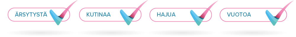 Vivesse emätinvoide hoitaa bakteerivaginoosin ja ärsytystä, kutinaa, hajua & vuotoa.